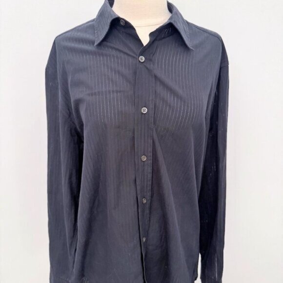 Valentino Garavani Tops - Valentino Striped Shirt, Size 16.5